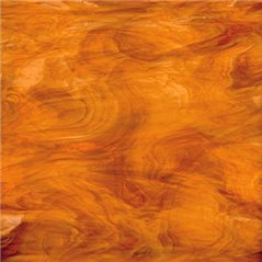 Spectrum Medium Amber and White - Translucent - 3mm - Plaque Non-Fusing 