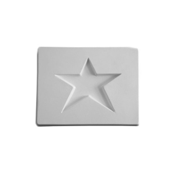 Star - 10.7x8.2x1.3cm - Ouverture: 6.3x6.8cm - Moule pour Fusing