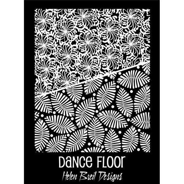 Rubber Stamp Mat - Dance Floor - 10x12.5cm