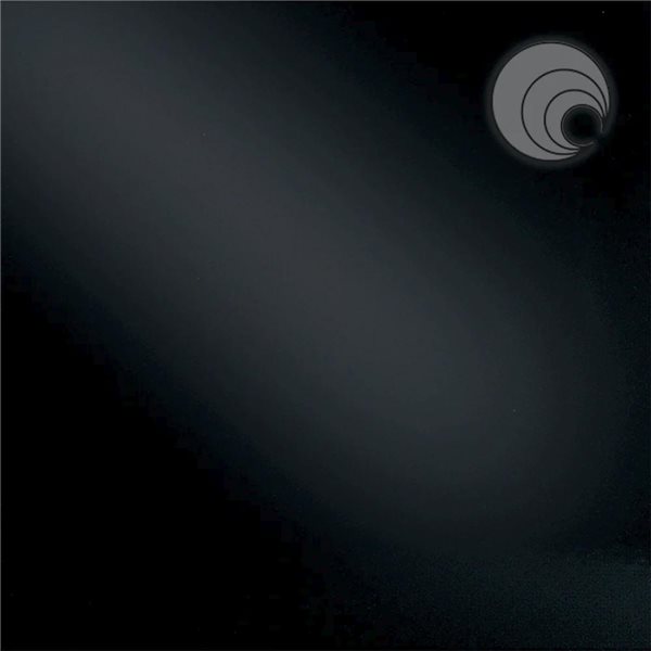 Oceanside Black - Opalescent - Smooth - 3mm - Fusible Glass Sheets
