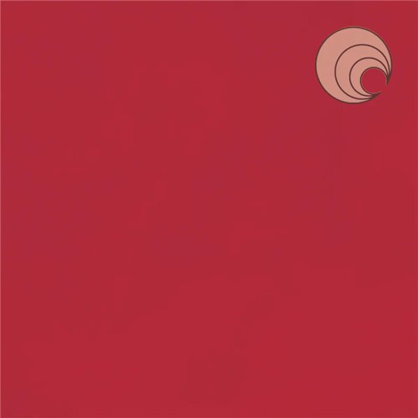 Oceanside - Red - Opalescent - Smooth - 3mm - Fusible Glass Sheets