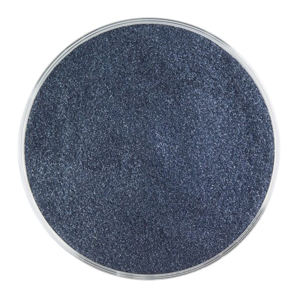 Bullseye Frit - Aventurine Blue - Poudre - 450g - Transparent