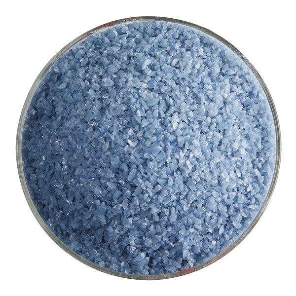 Bullseye Frit - Dusty Blue - Grob - 450g - Opaleszent